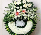 7 gợi ý chọn vòng hoa phúng điếu đám tang theo màu sắc